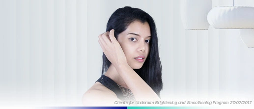 Remove underarm hair permanently and throw tweezers and razors away