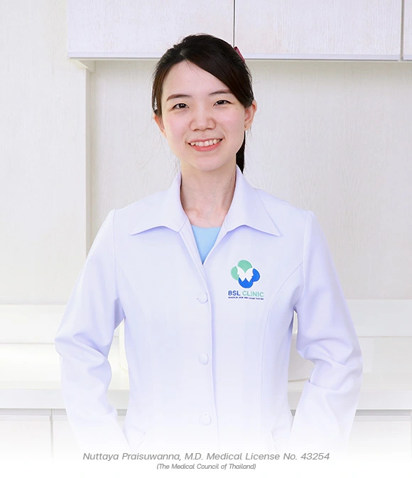 Nuttaya Praisuwanna, M.D. Medical License No. 43254