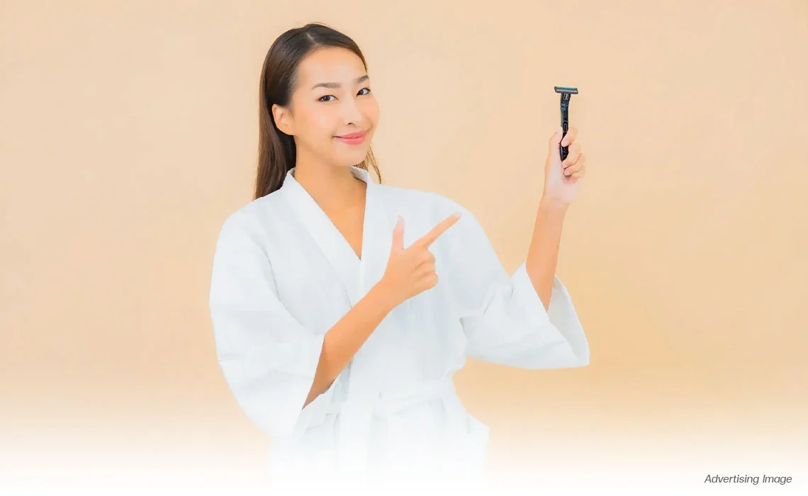 Shave the treatment area if recommended to help the laser target hair follicles effectively.