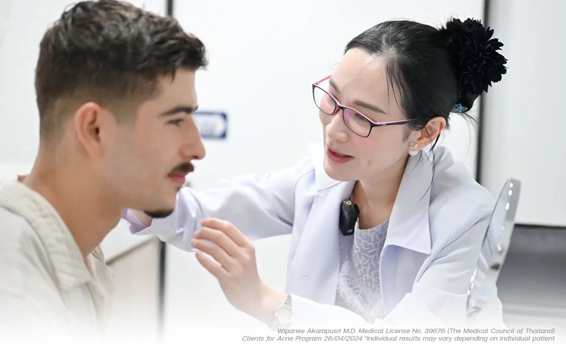 facial hair removal consultation with dermatologist in bangkok laser vs ipl personalized treatment for men and women